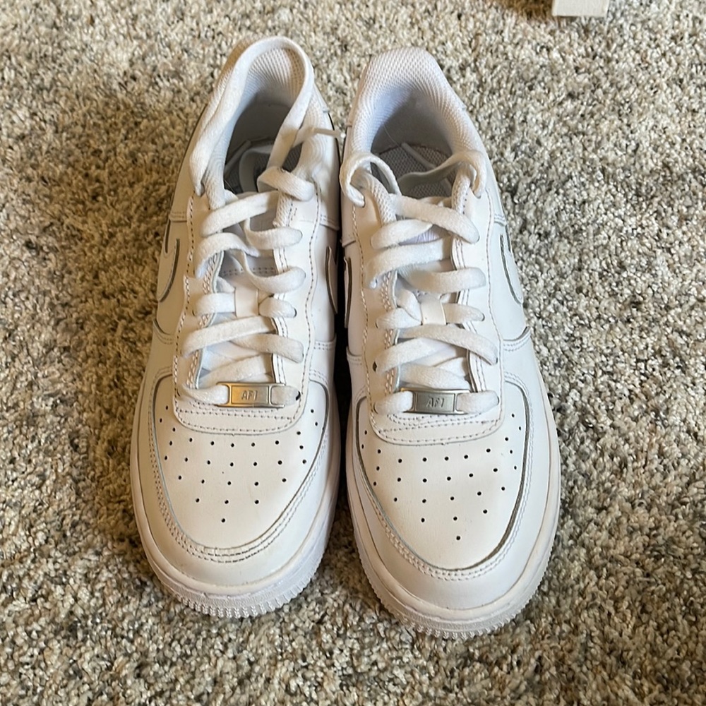 Air Force ones brand new! (Worn one time!)